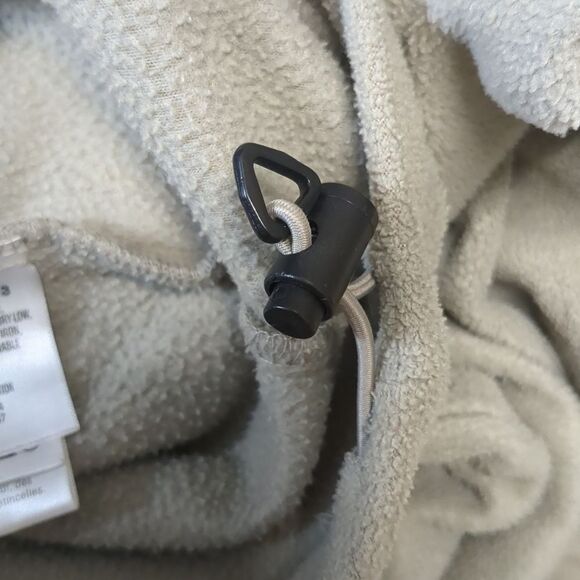 Columbia Khaki Fleece Full Zip Jacket Men's Size Large - Picture 9 of 9